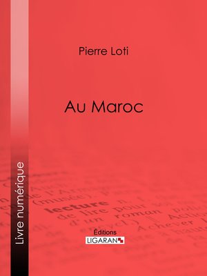 cover image of Au Maroc